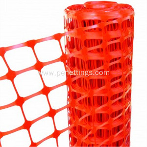 HDPE orange plastic safety netting/snow barrier fencing